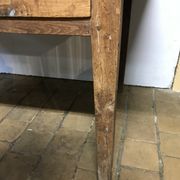 Table d’atelier de peintre ancienne