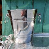 Hallmarked silver metal champagne bucket
