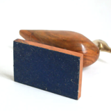 Brass and rosewood bird