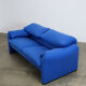 Maralunga sofa blue