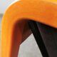 Curved wood armchair Wilkhahn 1980
