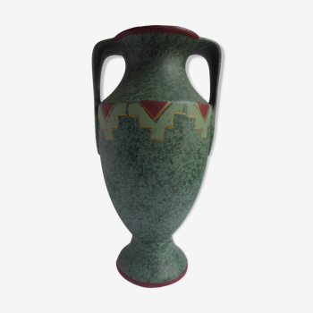 Vase with art deco décor