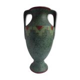 Vase with art deco décor