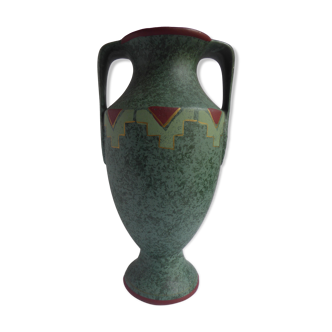 Vase with art deco décor