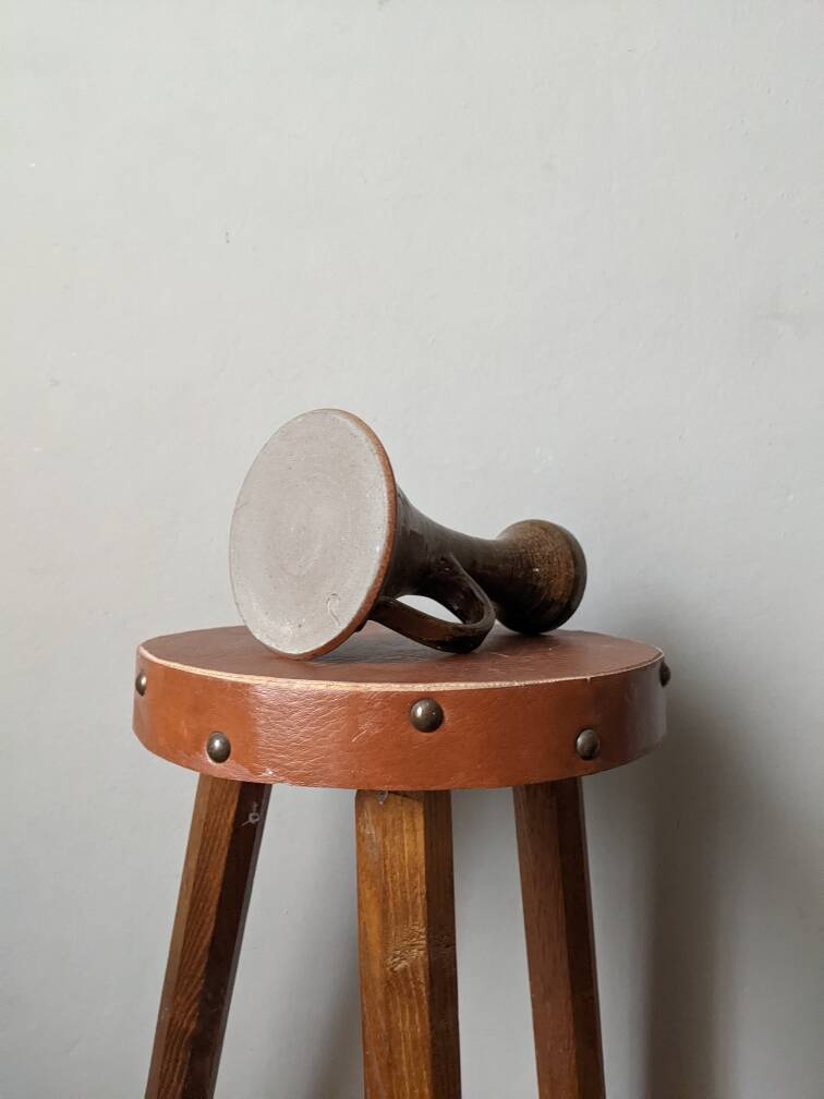 Handmade stoneware soliflore pottery slow Scandinavian decoration