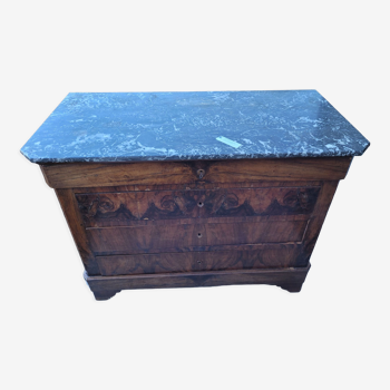Commode marbre Louis Philippe