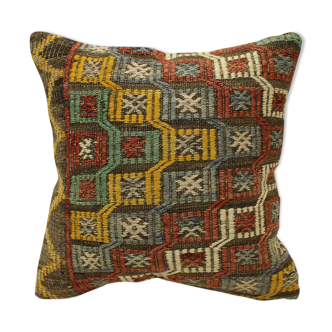 45x45 Cm Kilim Coussin, Housse coussin vintage