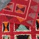 Colorful Boujad Moroccan rug - 216 x 95 cm