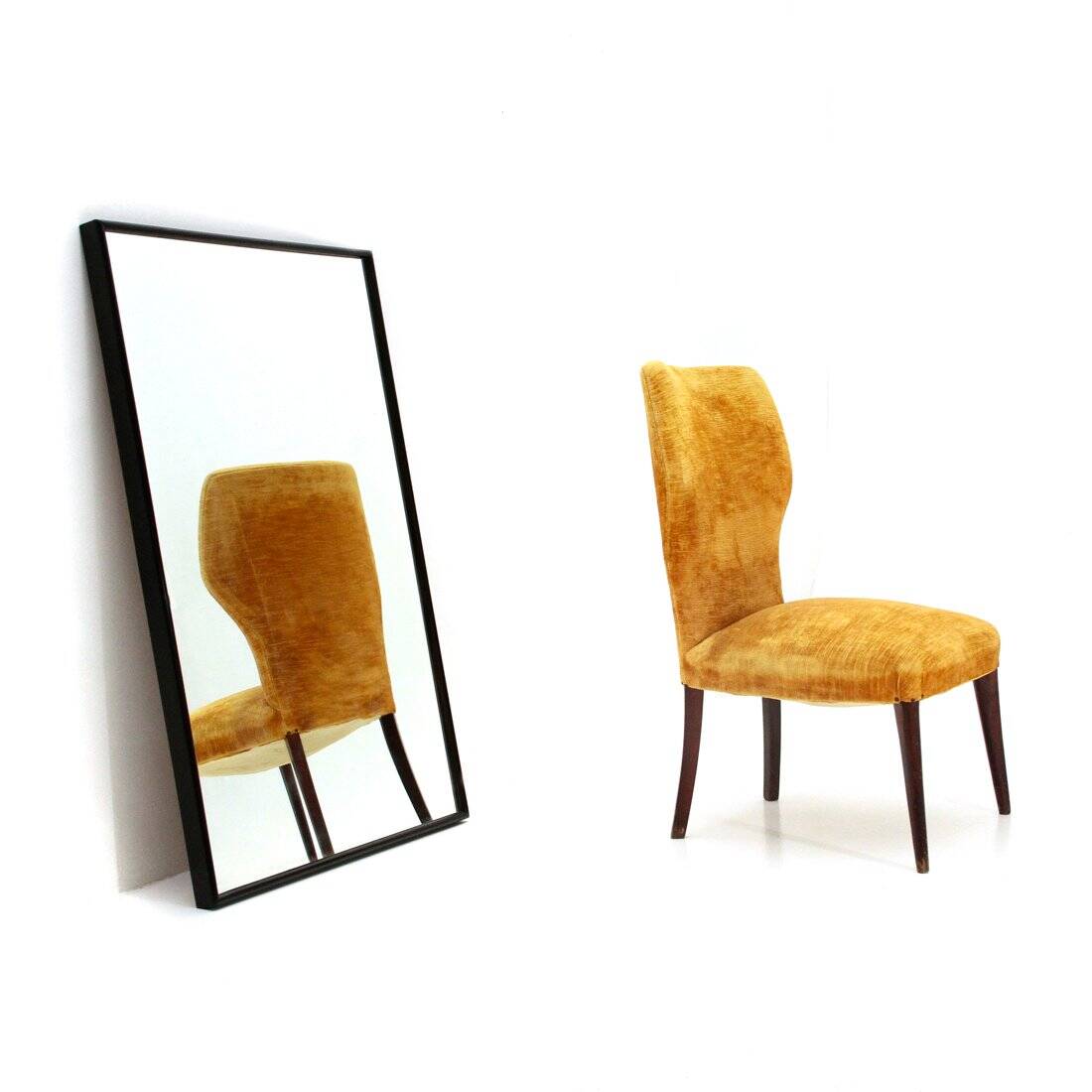 Italian black mirror, 1950s