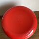 Stelton Denmark ice bucket in red ABS, Space Age pop 1960.