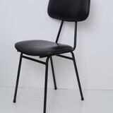 Black skai chair