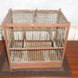 Wooden bird cage