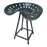 Old tractor seat stool