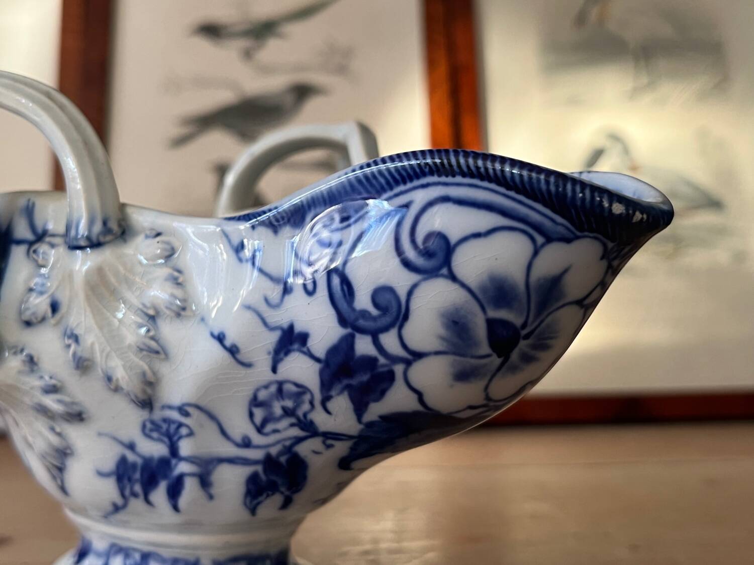 Ancienne saucière Creil et Montereau