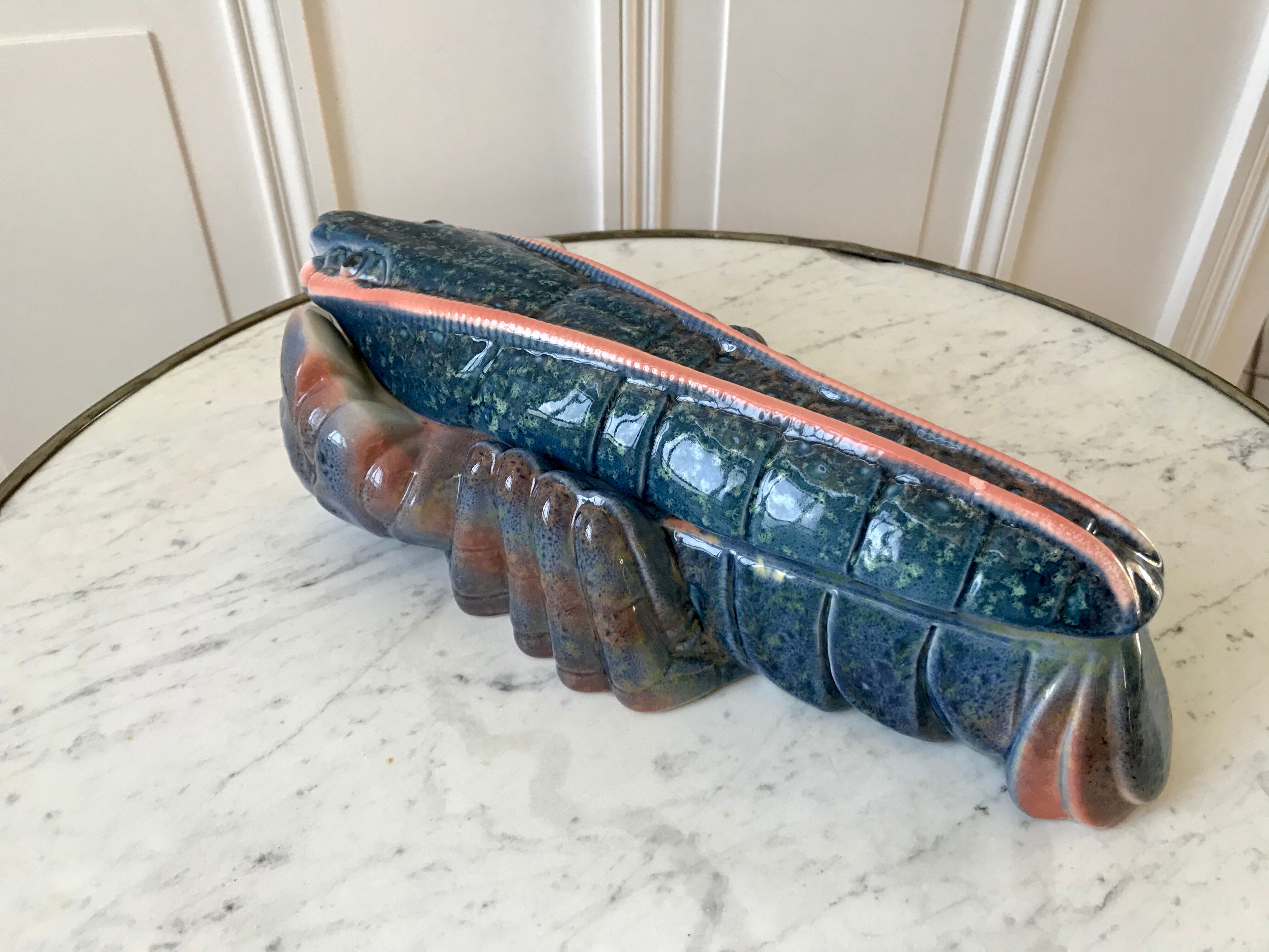 Lobster in vintage slurry