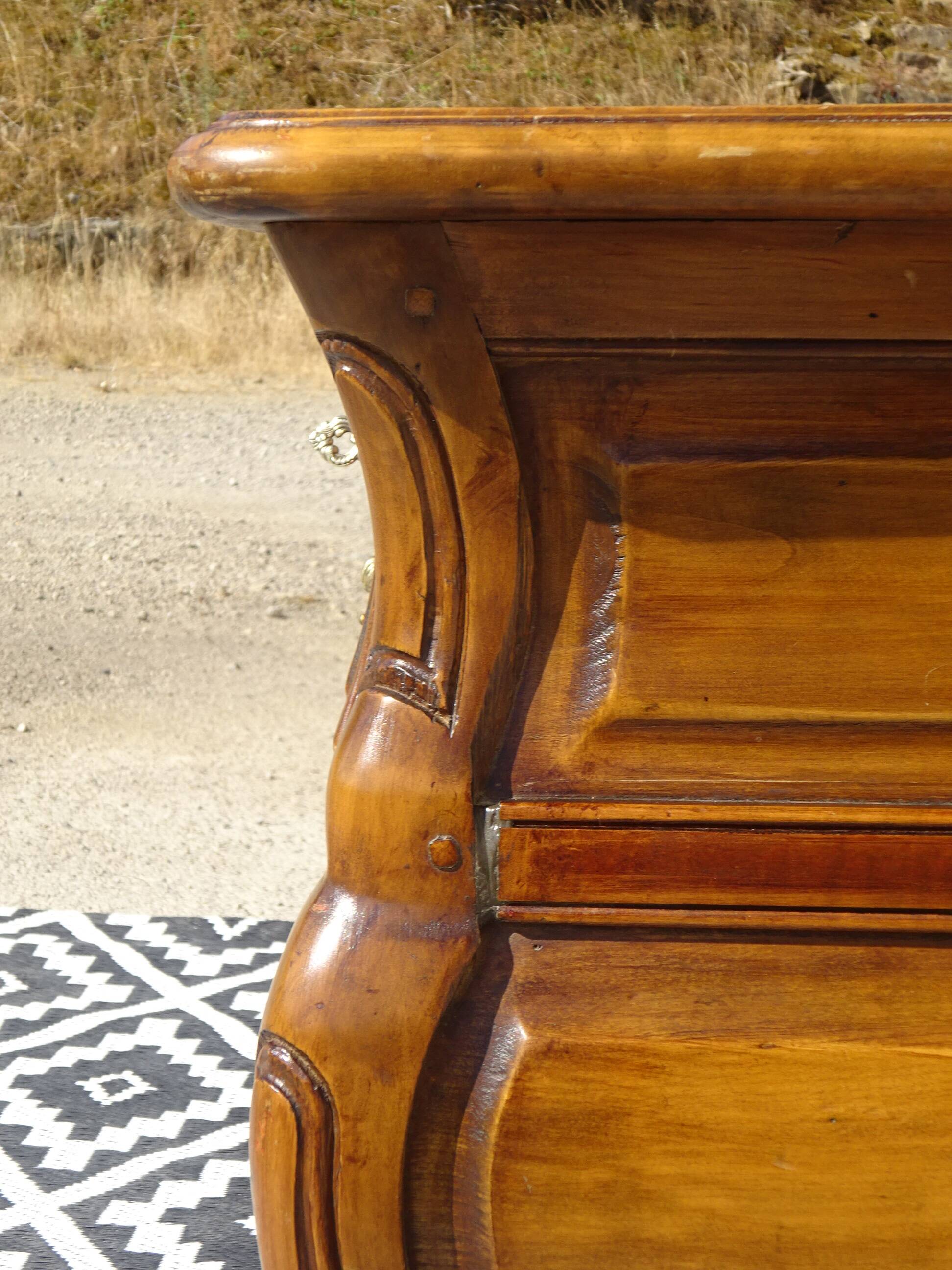 Old tomb chest