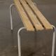 Vintage school bench