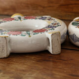 Set of 3 Slovak ceramic soliflores