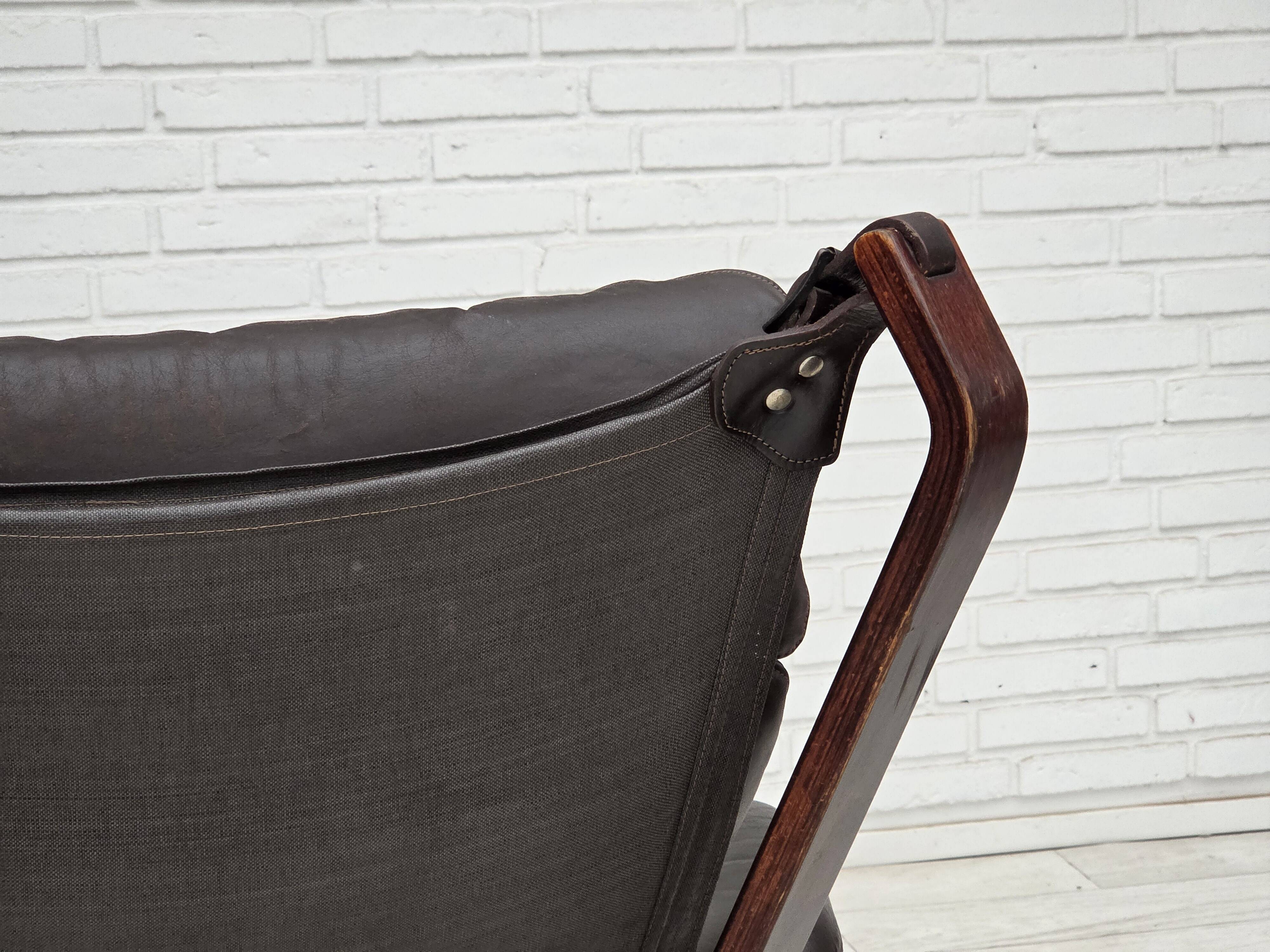 1970s, Norwegian chair by Sigurd Ressel, model "Falcon".