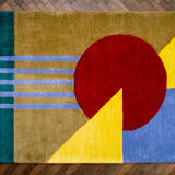 Design carpet in wool Urban T. 140x210 cm