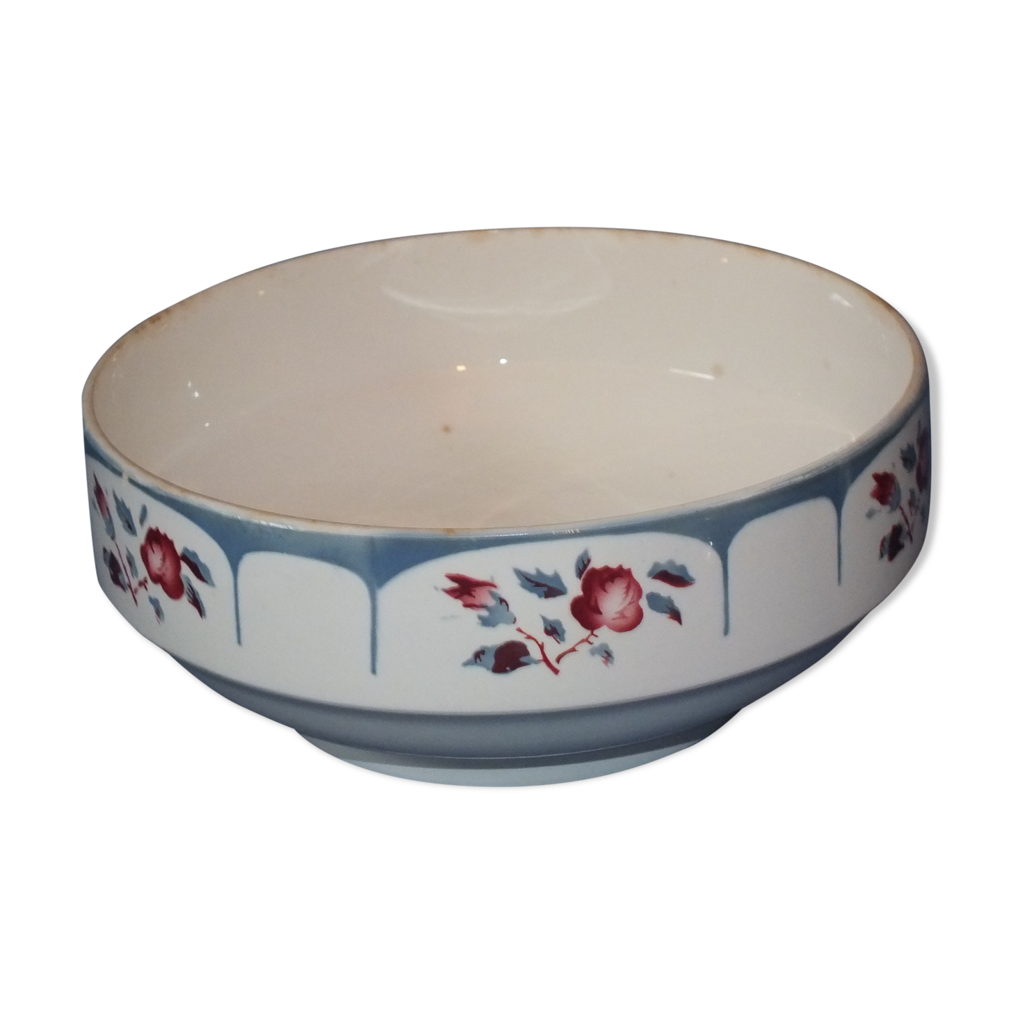 Vintage salad Digoin Sarreguemines model Ninette 1950