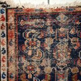 Ancient Persian carpet Malayer handmade 70cm x 93cm 1900s, 1C811