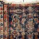 Ancient Persian carpet Malayer handmade 70cm x 93cm 1900s, 1C811