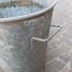 Large zinc bucket