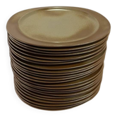 Lot de 24 assiettes Robert Deblander