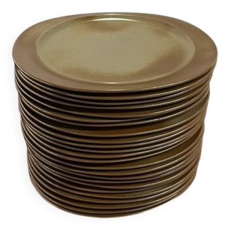 Set of 24 Robert Deblander plates