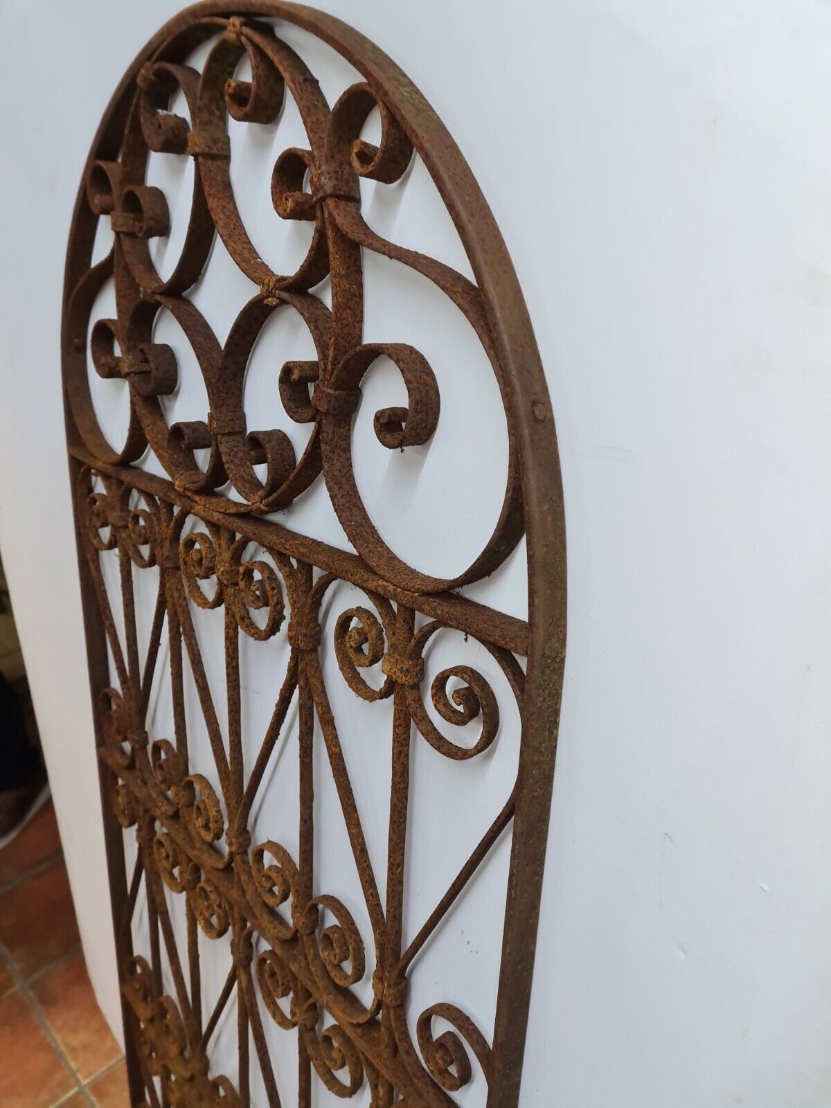 Wrought iron gate