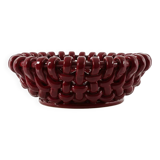 Jérôme Massier, woven ceramic fruit bowl for Vallauris, France.