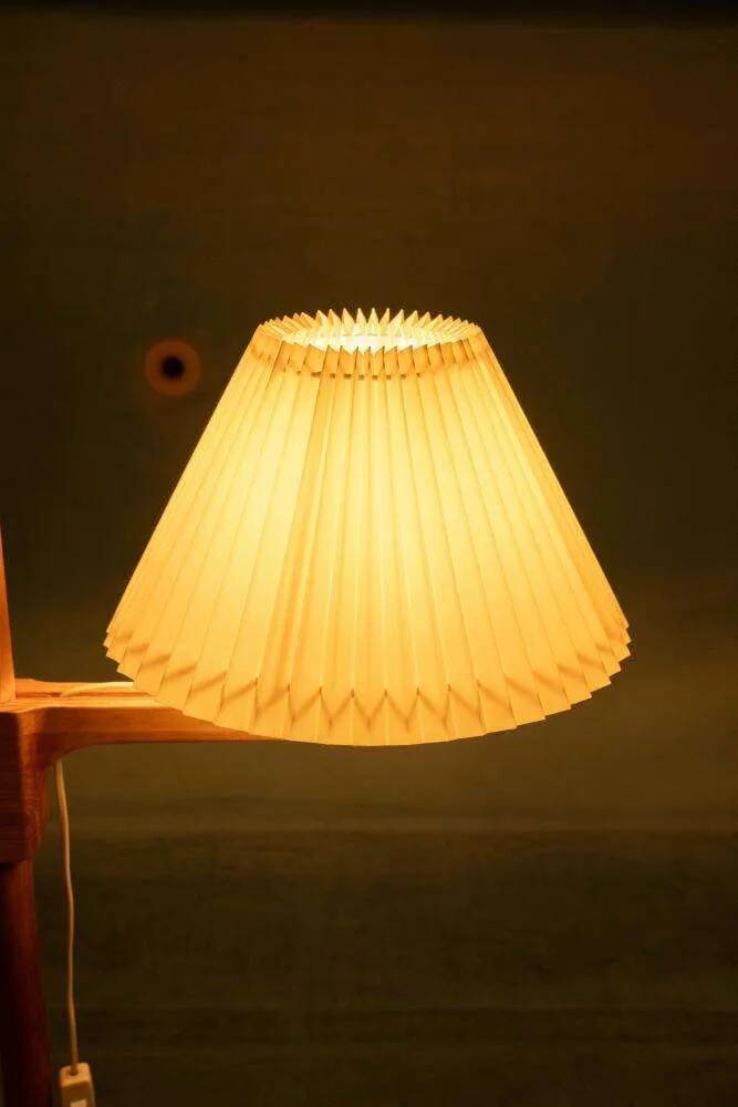 Minimalist Scandinavian floor lamp Carl Malmsten in pine, Sweden