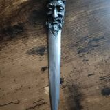 Coupe papier, bronze argenté