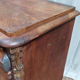 19th century Biedermeier mahogany chest of drawers