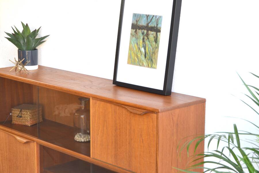 Teak bookcase by Sutcliffe * 122 cm