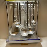 vintage enamel utensil holder
