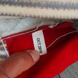 100% original - Togo 2-seater bench - Ligne Roset - Red Alcantara (Go