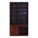 Set of rosewood bookcases, Danish design, 1970s, manufacturer: Omann Jun