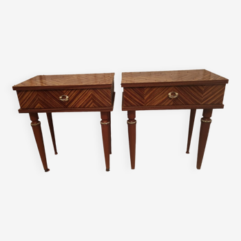 Pair of bedside tables from the 50s and 60s