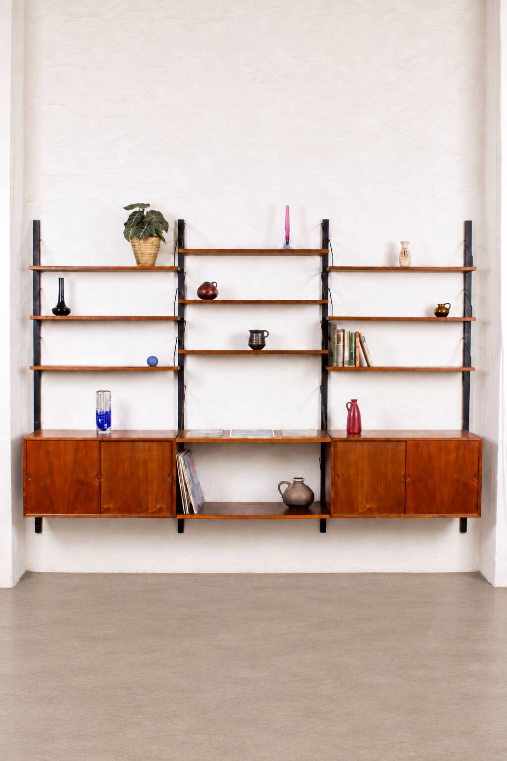 Poul Cadovius Shelving System Cado Royal Vintage Teak 60s