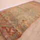 Peach Vintage Moroccan Rug 173 x 383 cm, Berber Wool Rug, Handmade Boho Rug