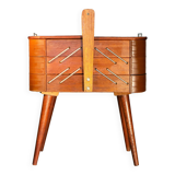 Worker, 1950s work box, teak and bakelite