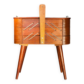 Worker, 1950s work box, teak and bakelite