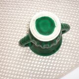 Green ceramic vase from the 1960s