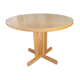 Table ronde en pin mobilier Les Arcs