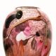 Art Nouveau style blown glass vase, Ed Aleksander/Orient & Flume.