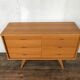 Commode 6 tiroirs vintage pieds compas 1950