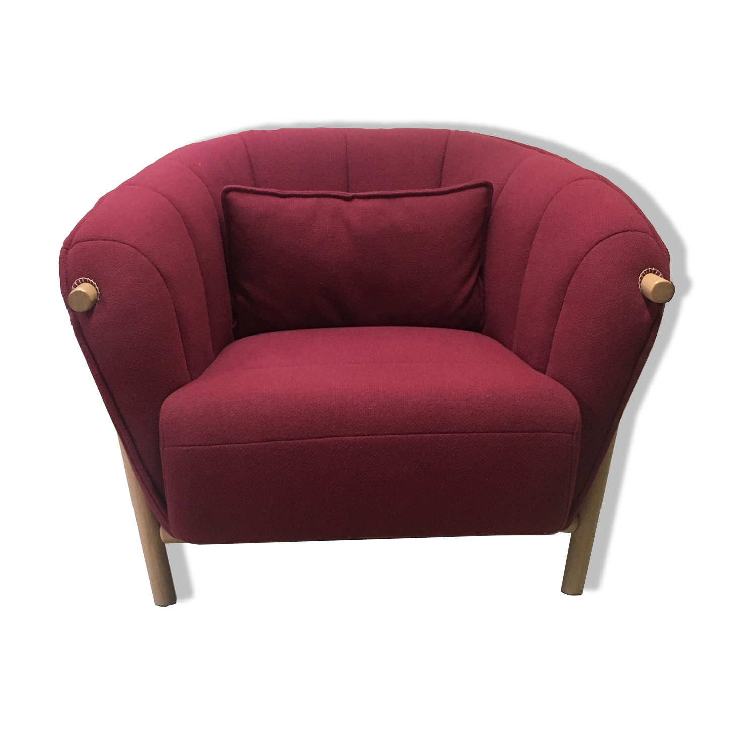 Armchair "yas" from bosc - design samuel accoceberry