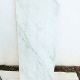 Console 50s wrought iron and marble
